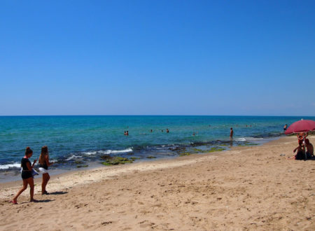 The beach just 10 meters from the villa