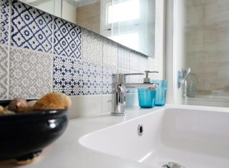 The bathroom of Horizon House