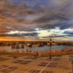 Square in front of Scoglitti's port